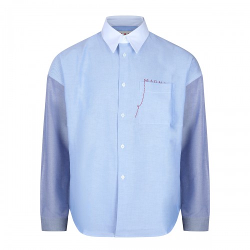 LIGHT BLUE COTTON SHIRT