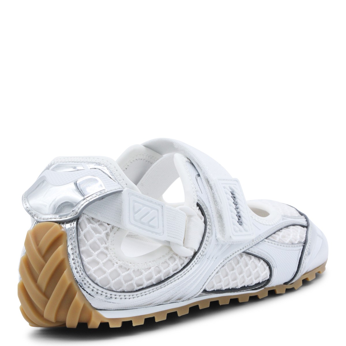 SILVER AND WHITE MARY JANE ORBIT...