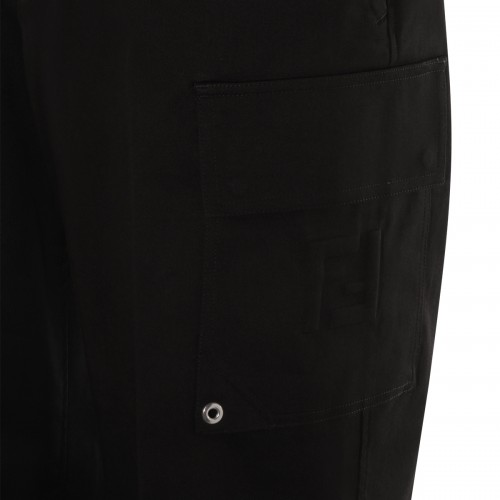 BLACK COTTON PANTS