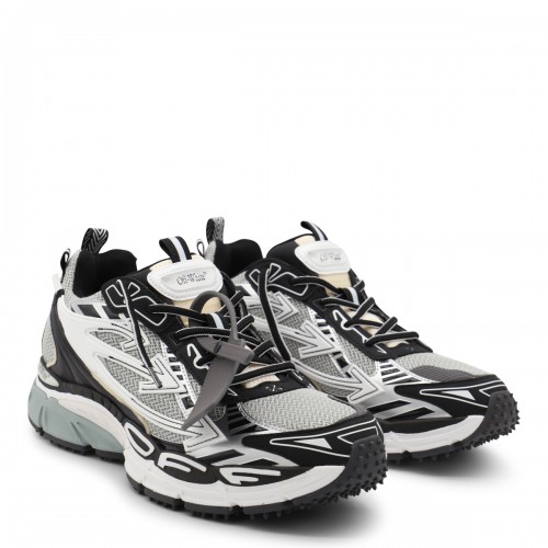 GREY AND BLACK BE RIGHT BACK SNEAKERS