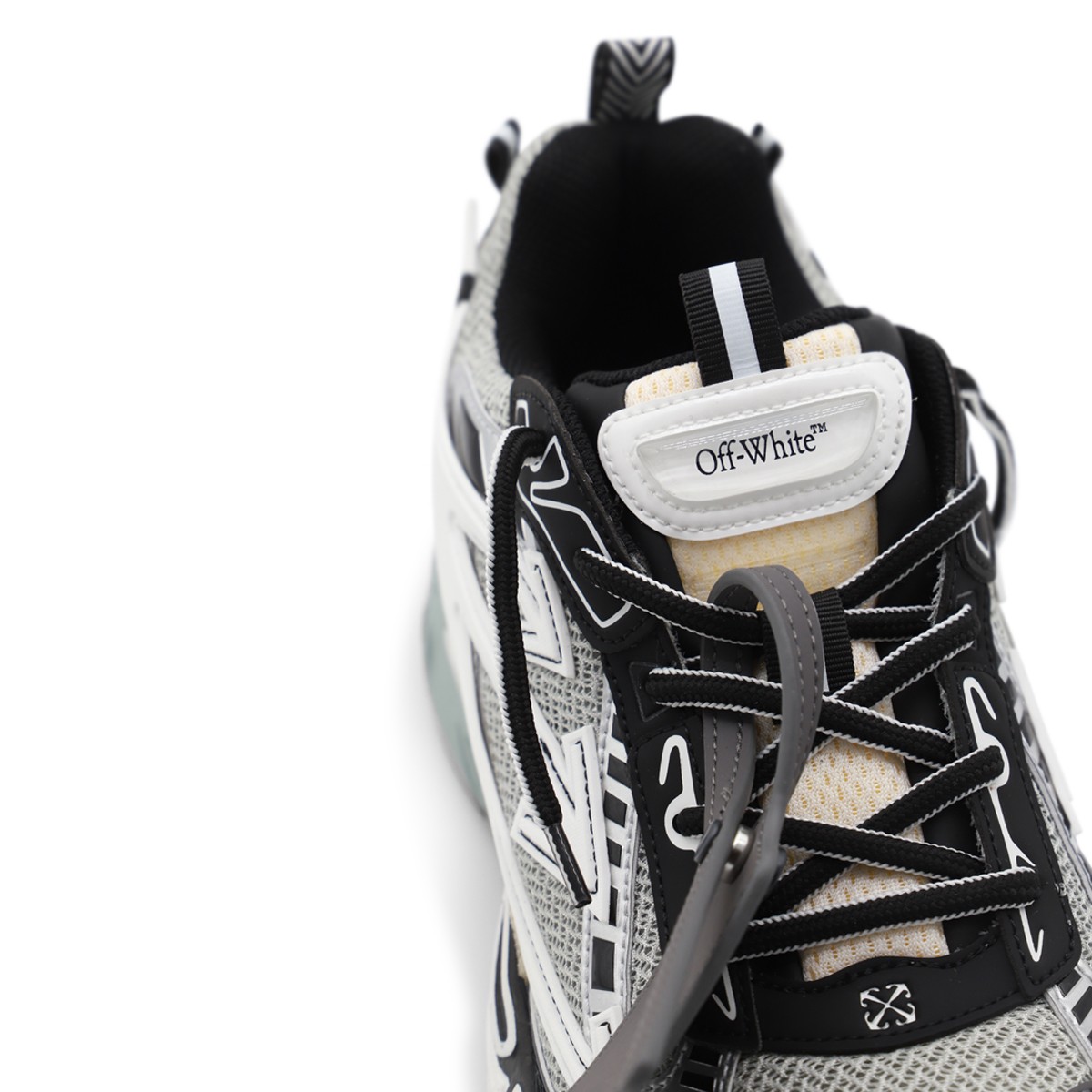 GREY AND BLACK BE RIGHT BACK SNEAKERS