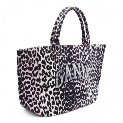 LEOPARD COTTON TOTE