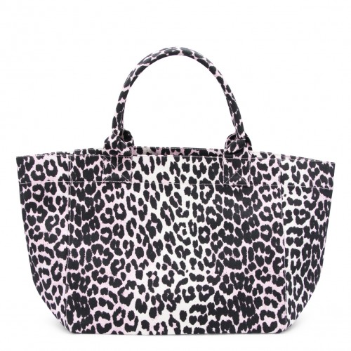 LEOPARD COTTON TOTE