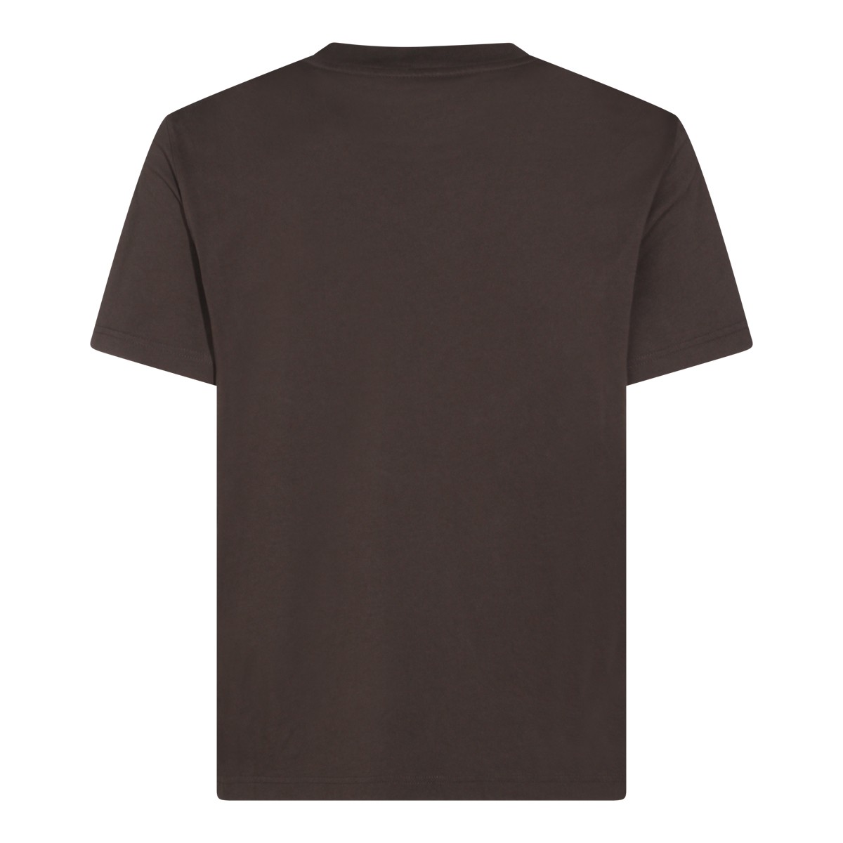 BROWN COTTON T-SHIRT