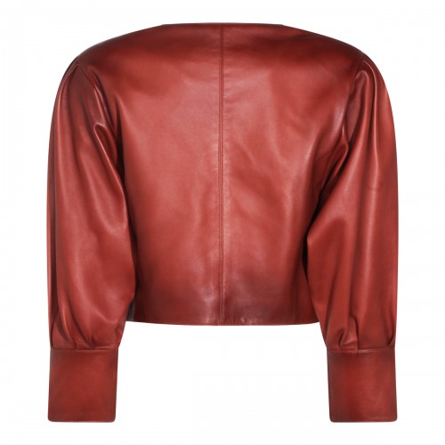 BROWN LEATHER JACKET 2