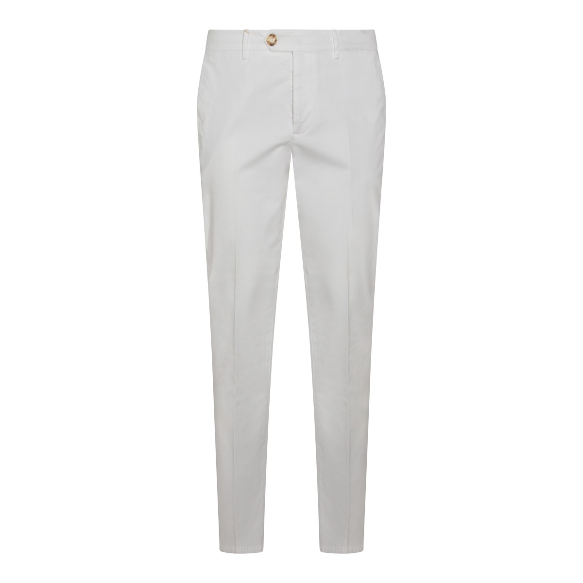 WHITE COTTON PANTS