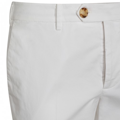 WHITE COTTON PANTS