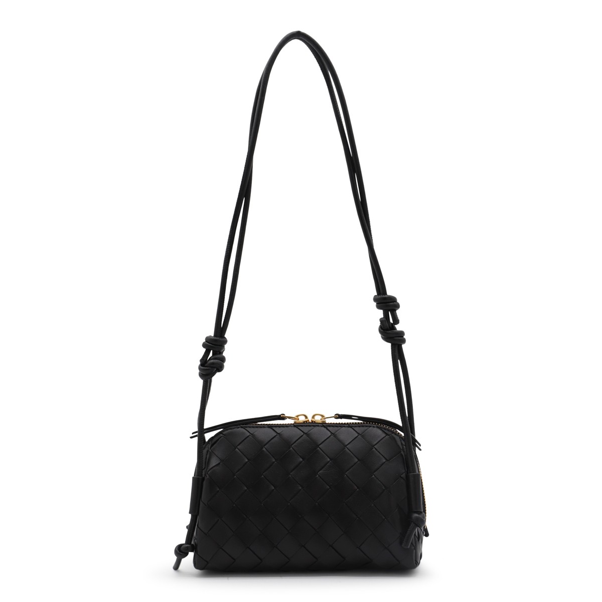 BLACK LEATHER CONCERT POUCH