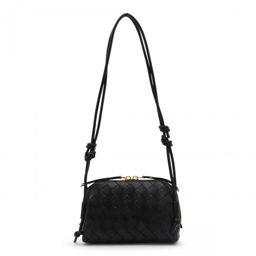 BLACK LEATHER CONCERT POUCH