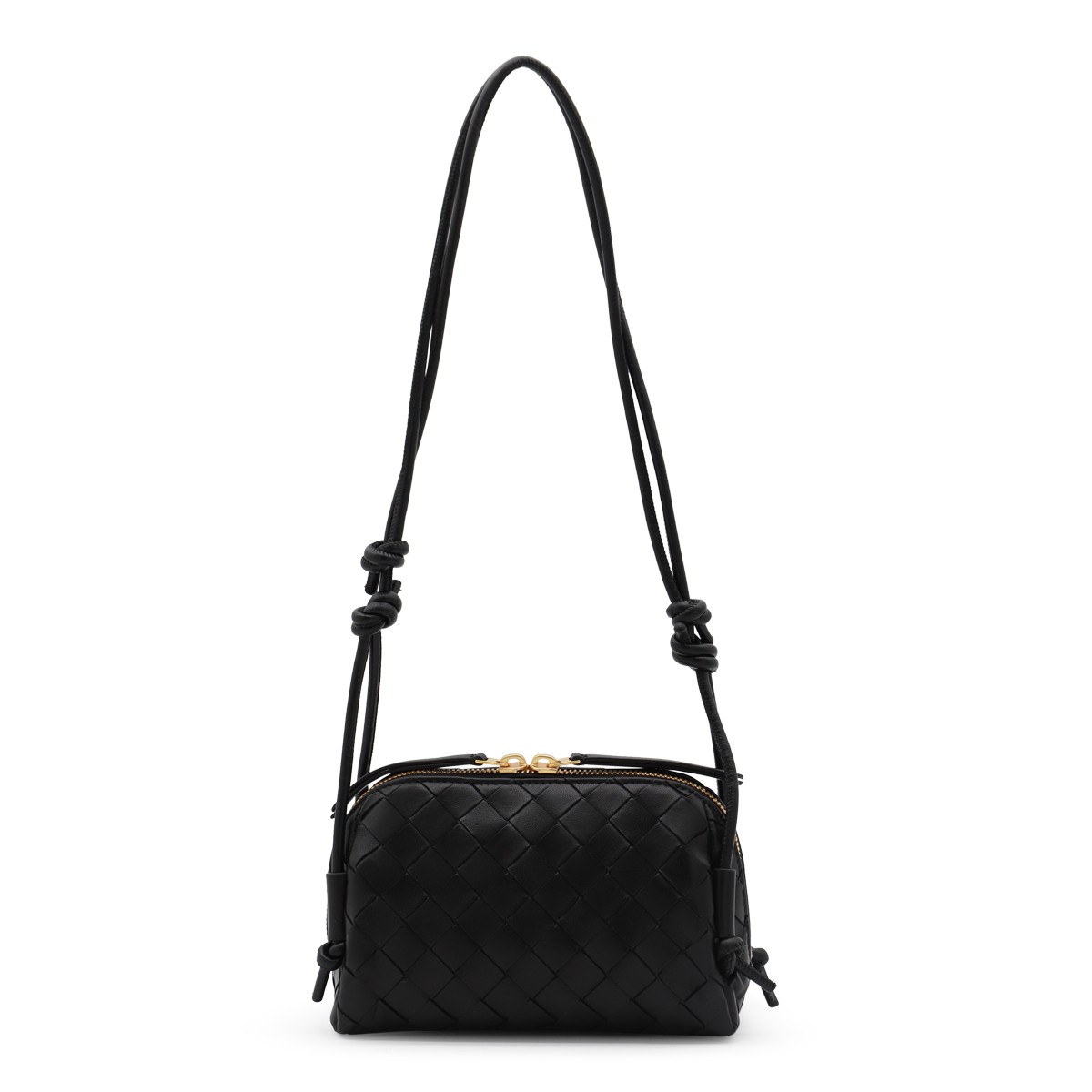 BLACK LEATHER CONCERT POUCH