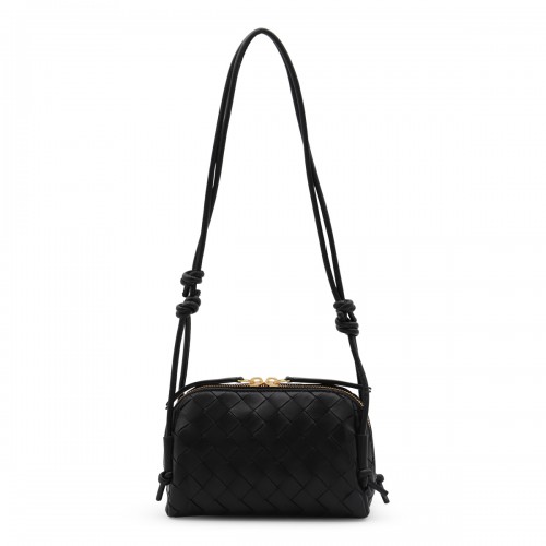 BLACK LEATHER CONCERT POUCH