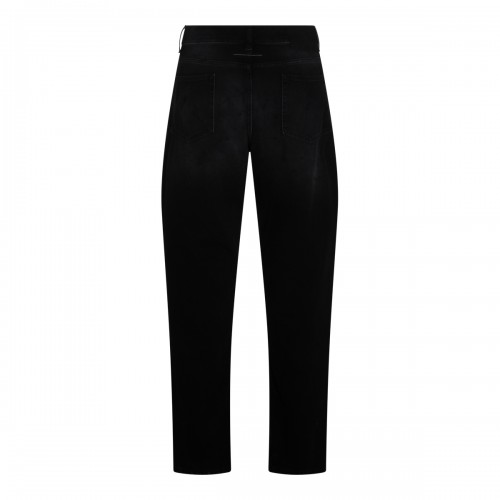 BLACK COTTON JEANS