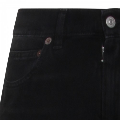 BLACK COTTON JEANS
