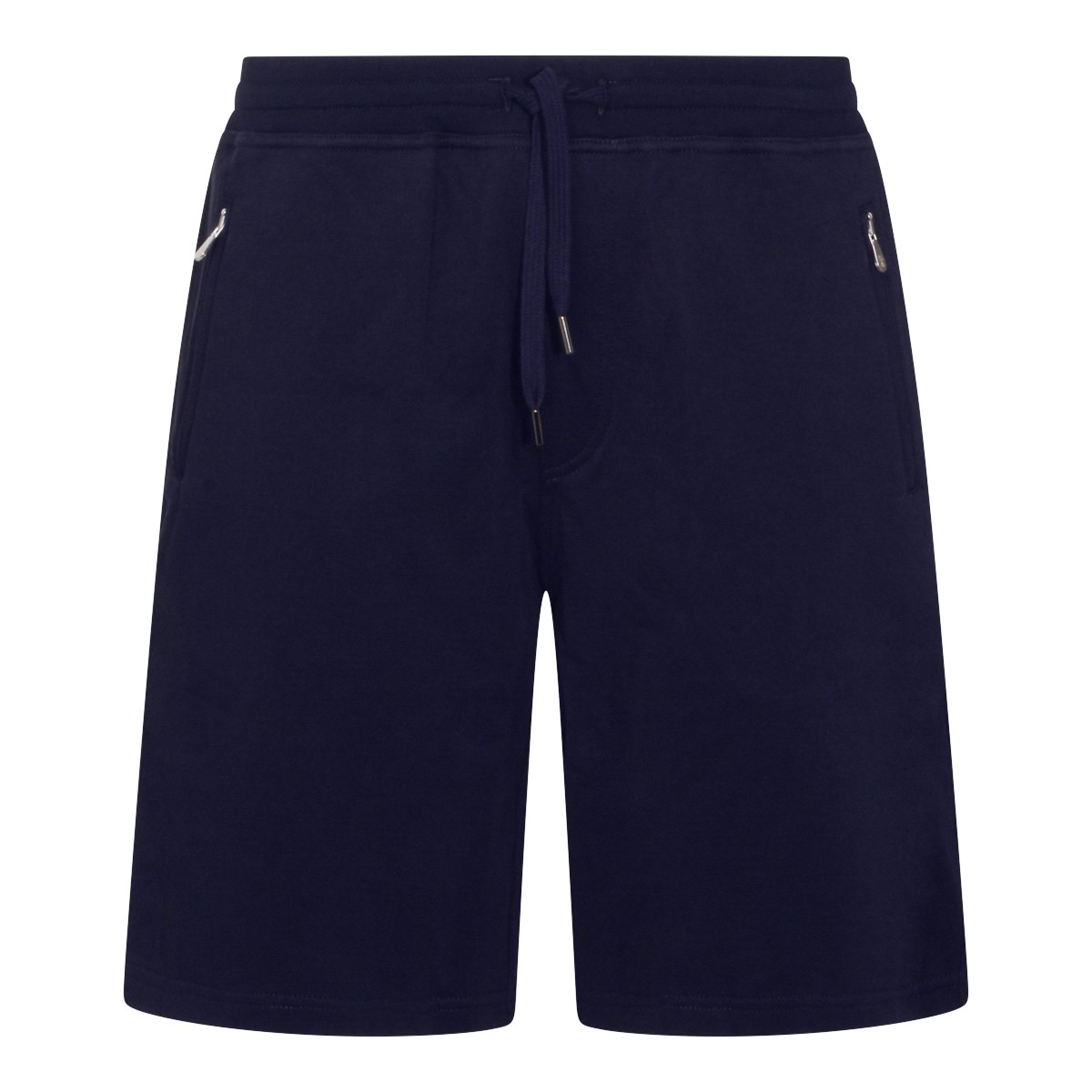NAVY COTTON SHORTS