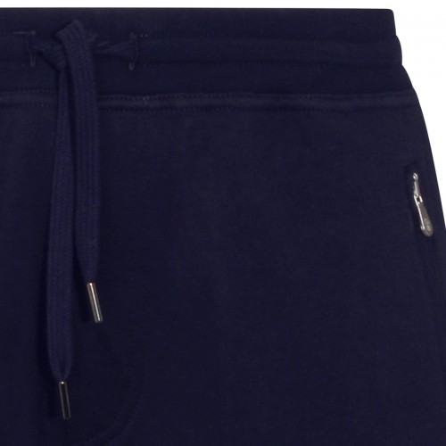 NAVY COTTON SHORTS