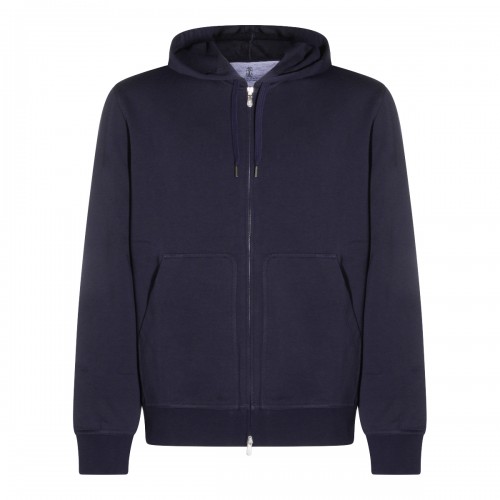 NAVY COTTON SWEATSHIRT