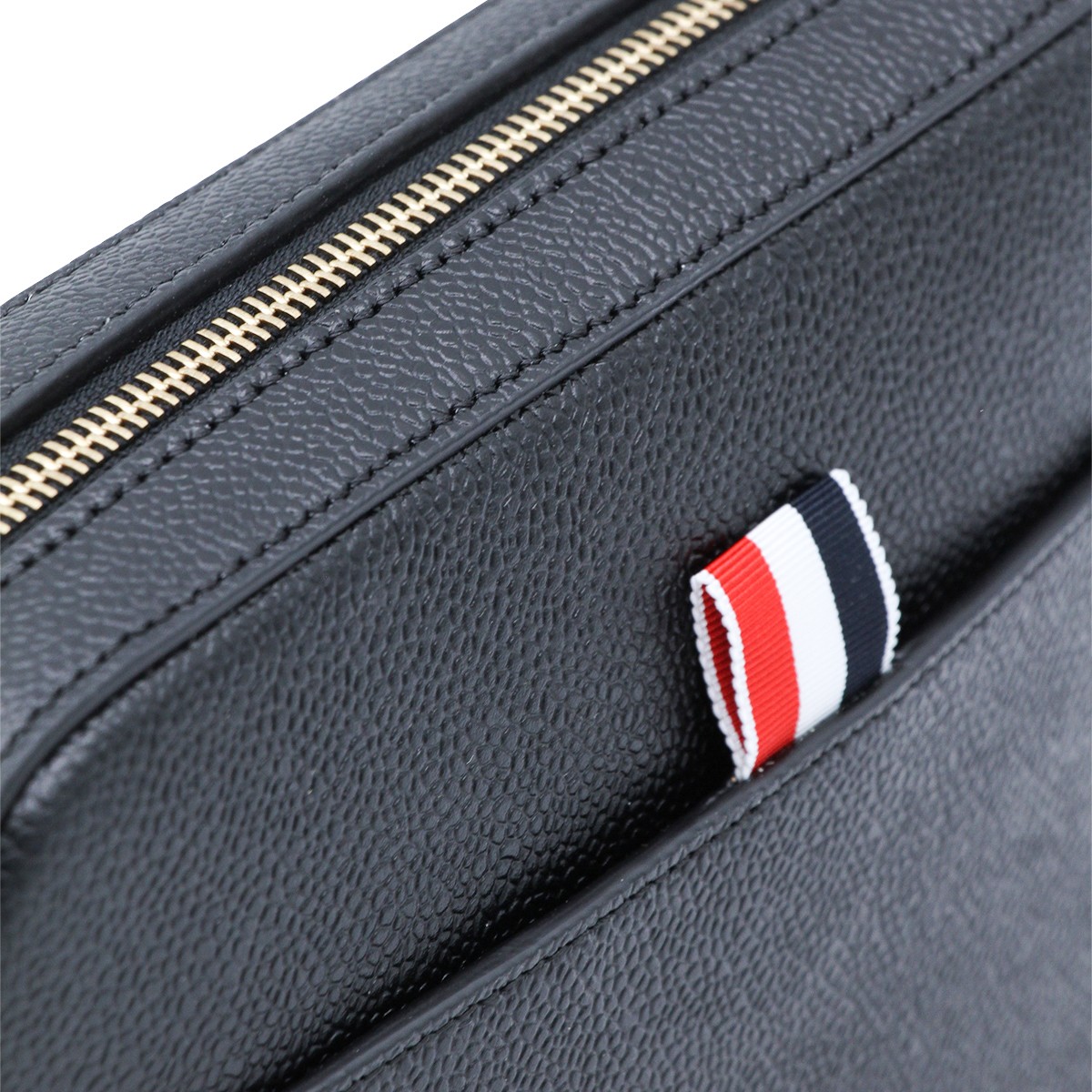 BLACK LEATHER POUCH