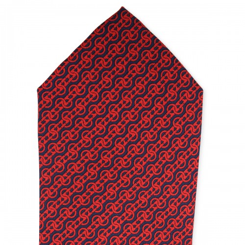 RED SILK TIE 2