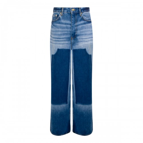 LIGHT BLUE COTTON JEANS