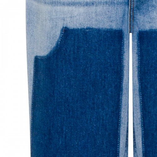 LIGHT BLUE COTTON JEANS