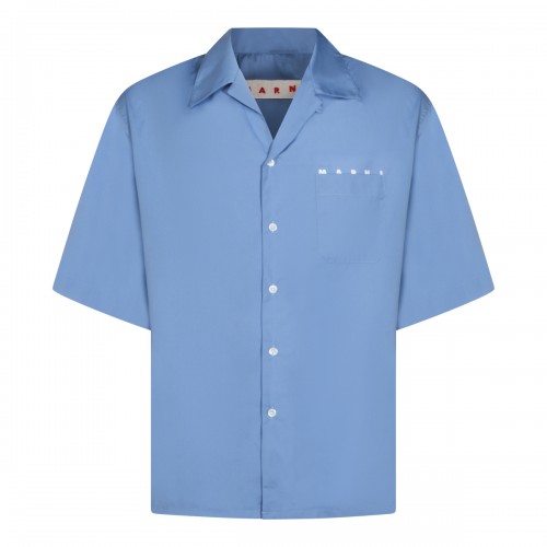 LIGHT BLUE COTTON SHIRT