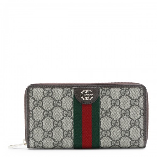 BEIGE OPHIDIA WALLET