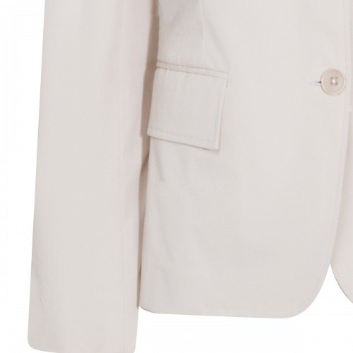 BEIGE COTTON BLAZER