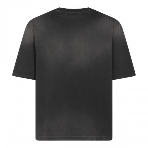 DARK GREY COTTON T-SHIRT