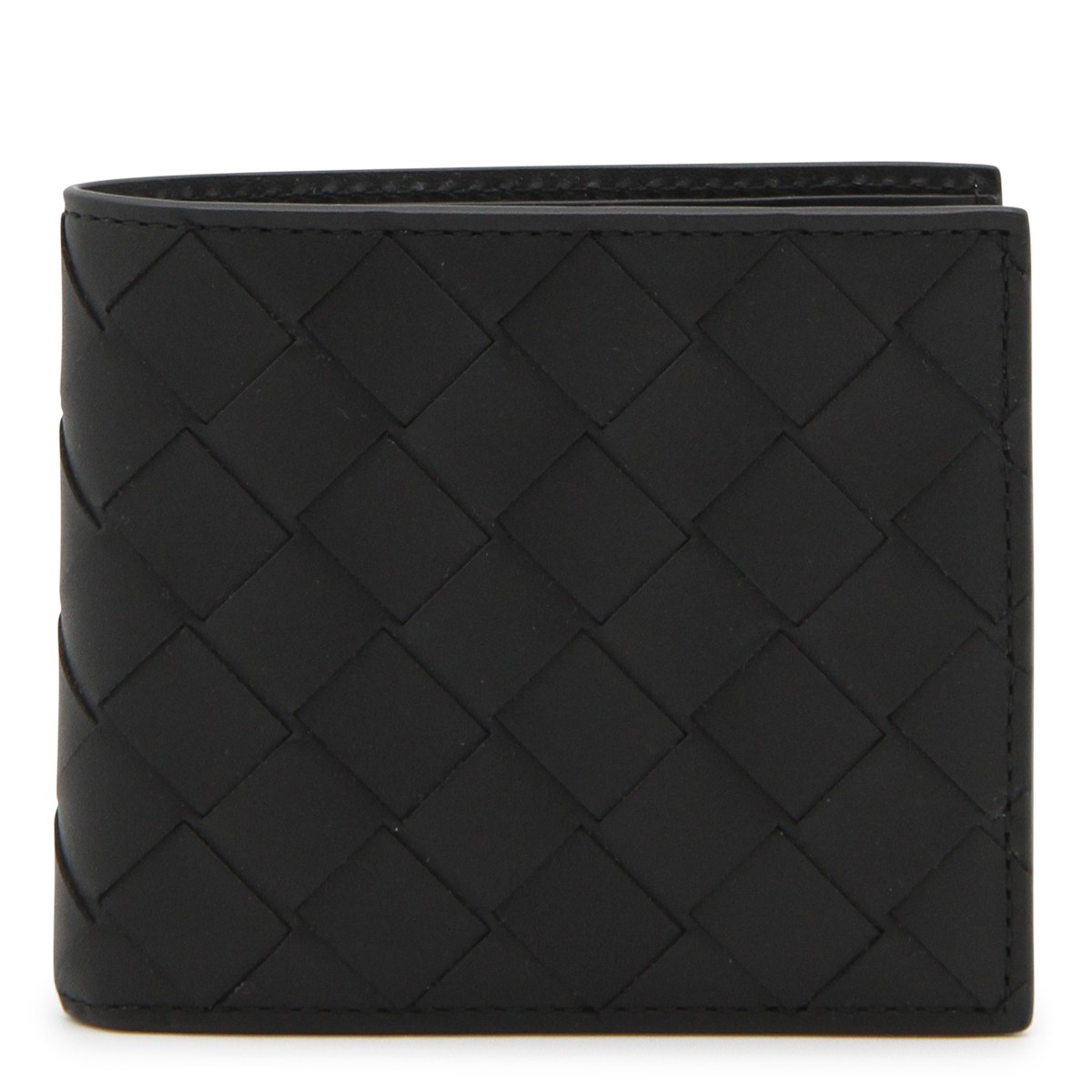 BLACK LEATHER WALLET
