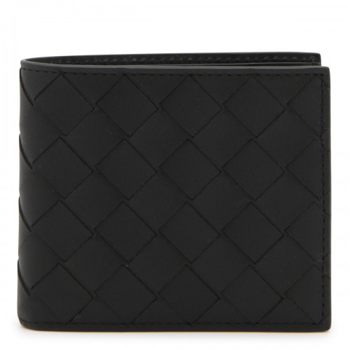 BLACK LEATHER WALLET