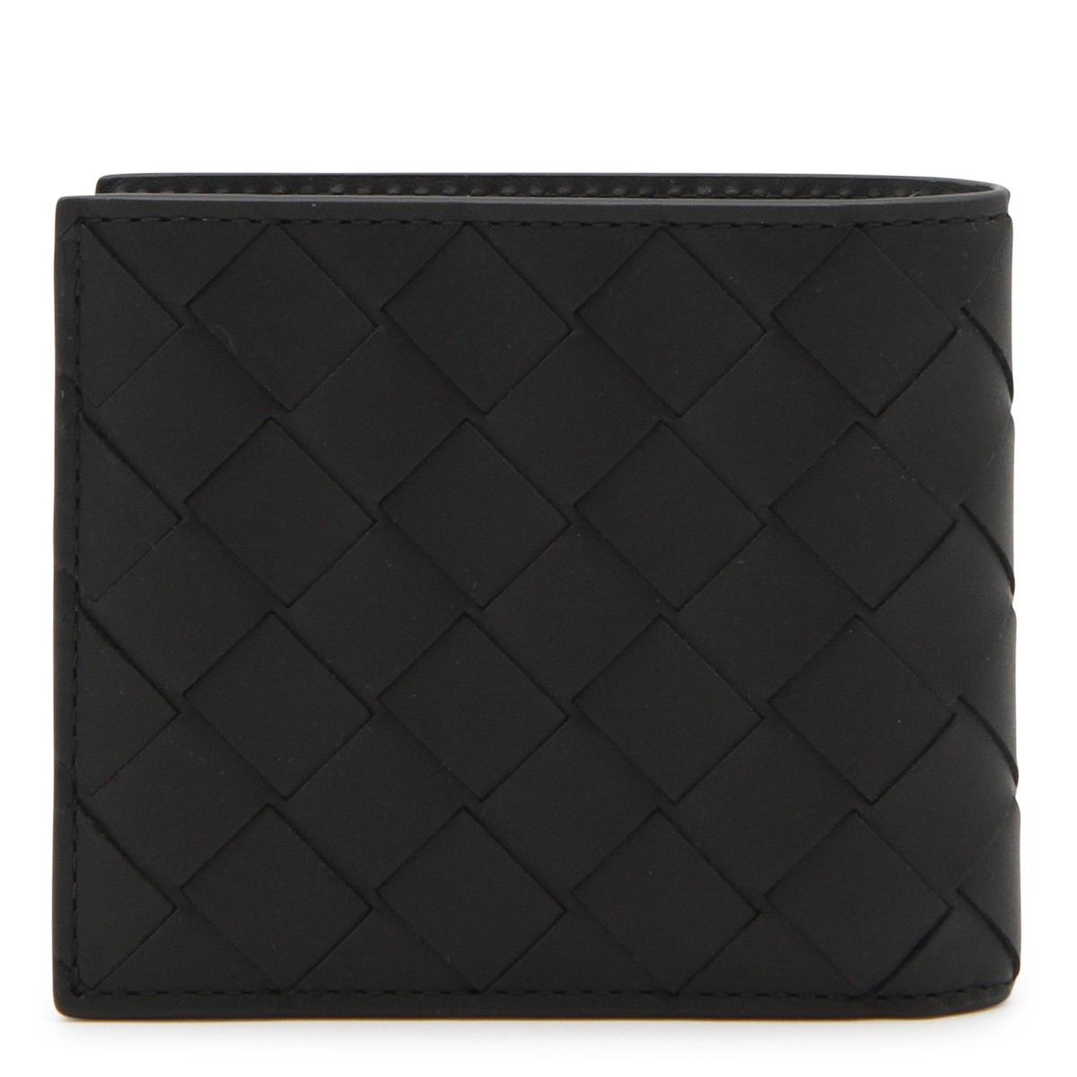 BLACK LEATHER WALLET