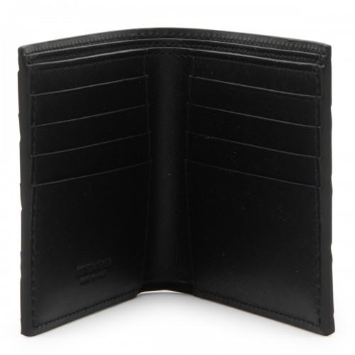 BLACK LEATHER WALLET