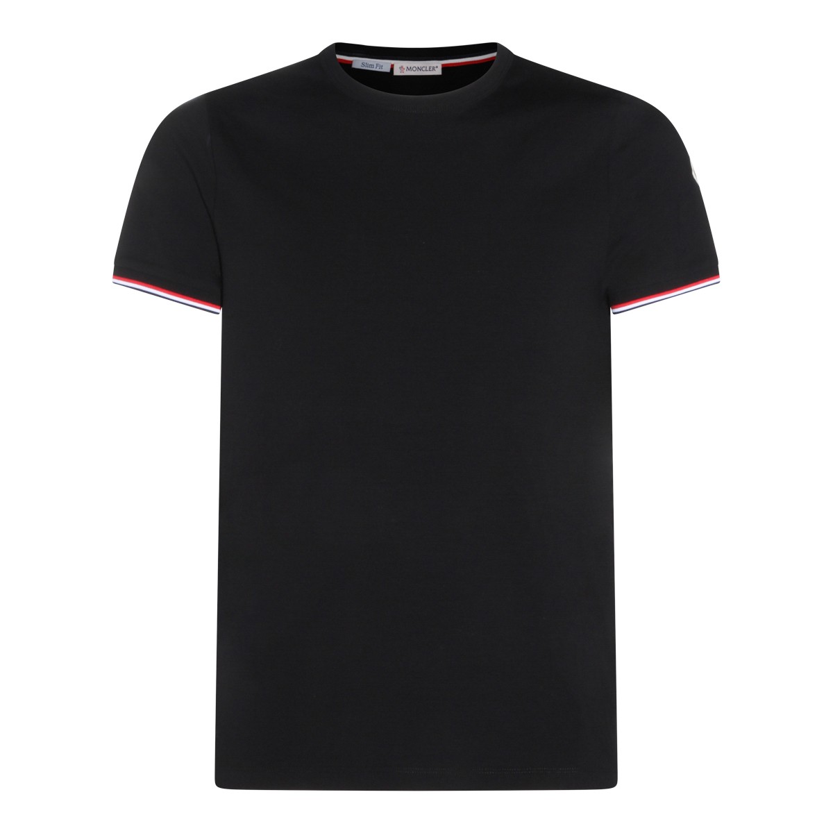 BLACK COTTON T-SHIRT