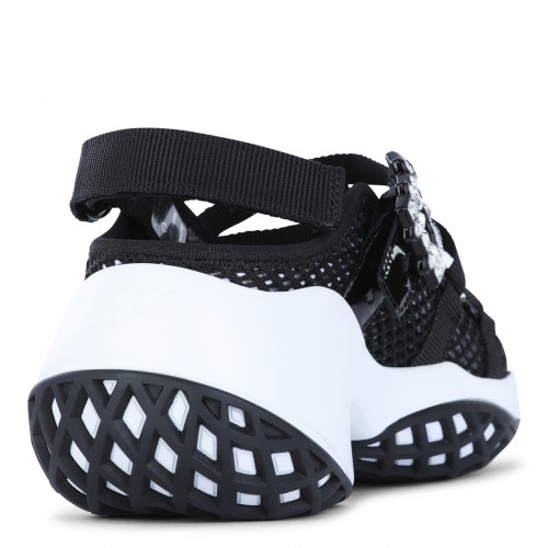 BLACK AND WHITE SNEAKERS