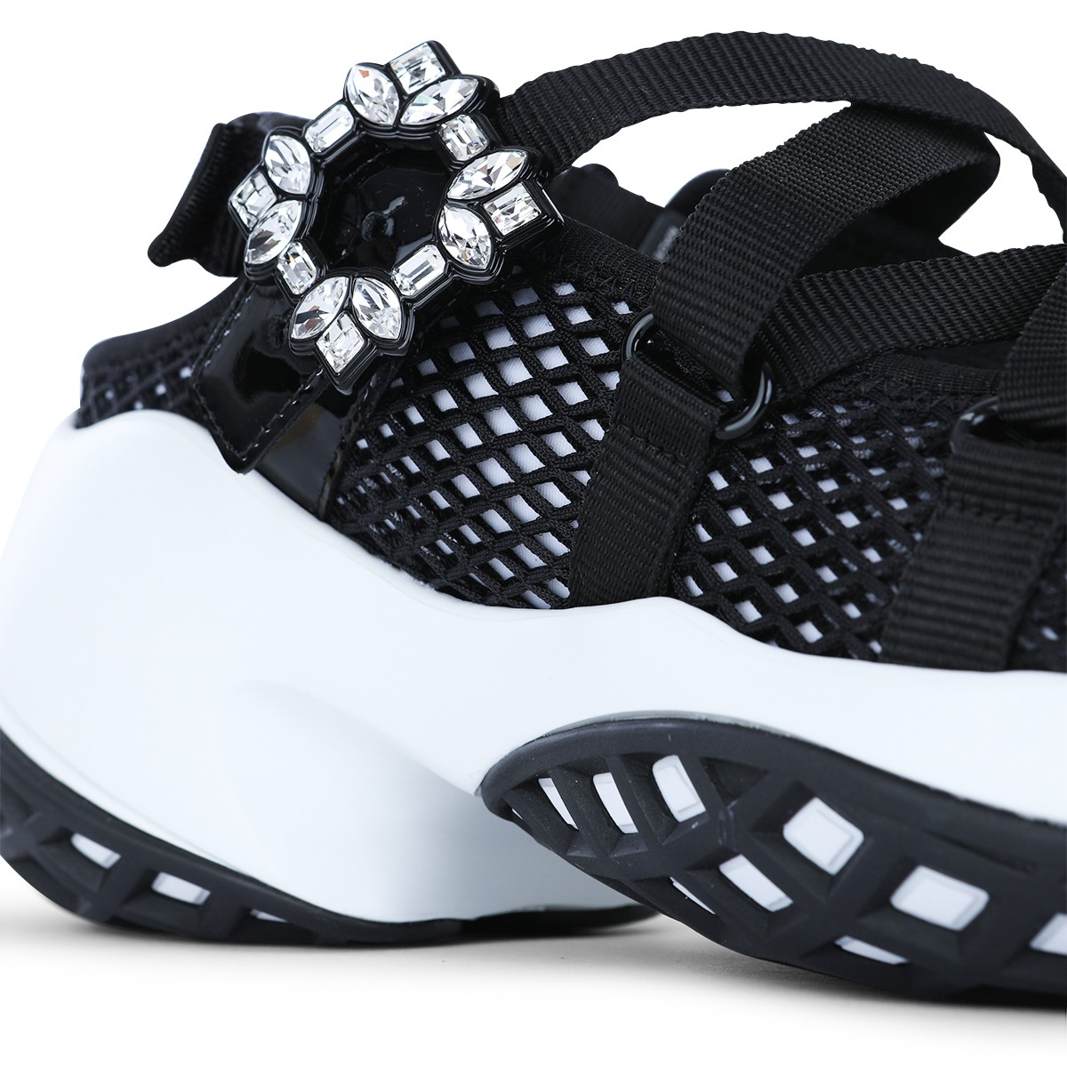 BLACK AND WHITE SNEAKERS