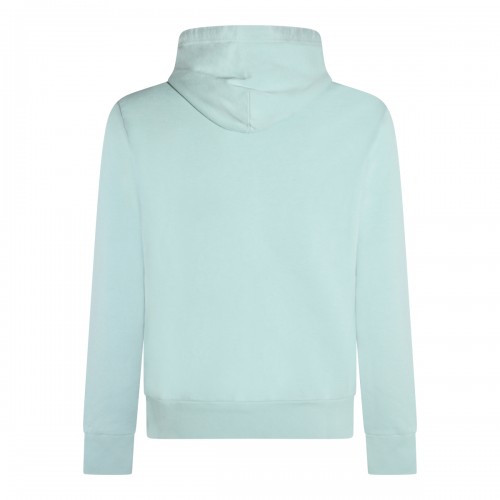 LIGHT GREEN COTTON SWEATSHIRT 2