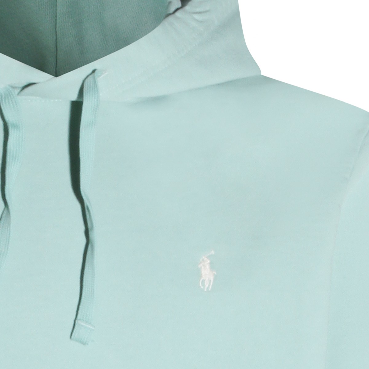 LIGHT GREEN COTTON SWEATSHIRT