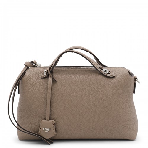 BEIGE LEATHER BY THE WAY TOP HANDLE BAG