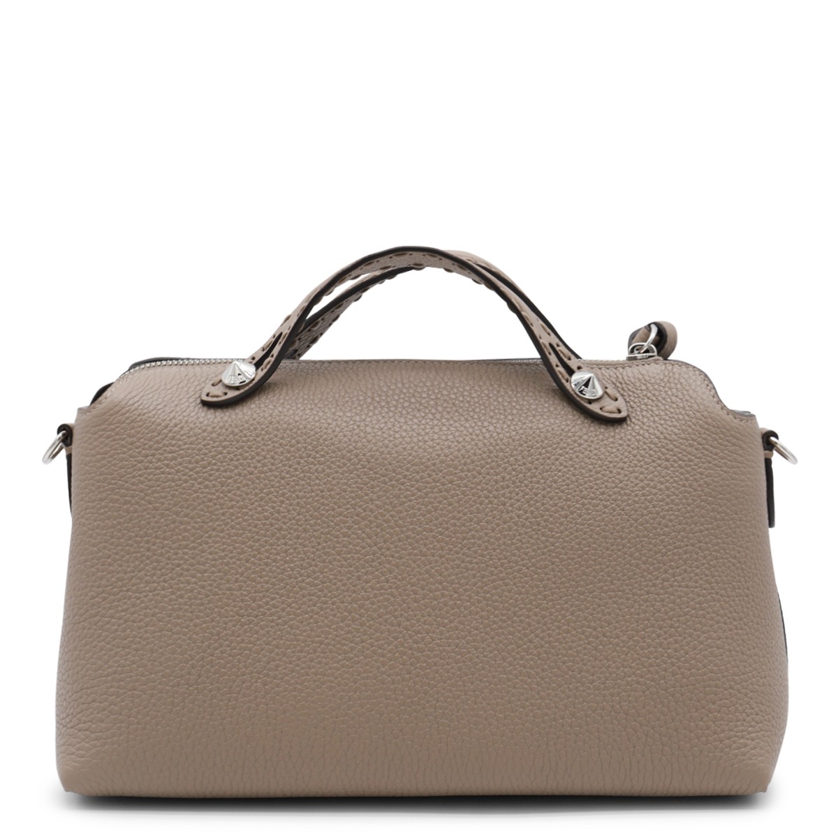 BEIGE LEATHER BY THE WAY TOP HANDLE BAG