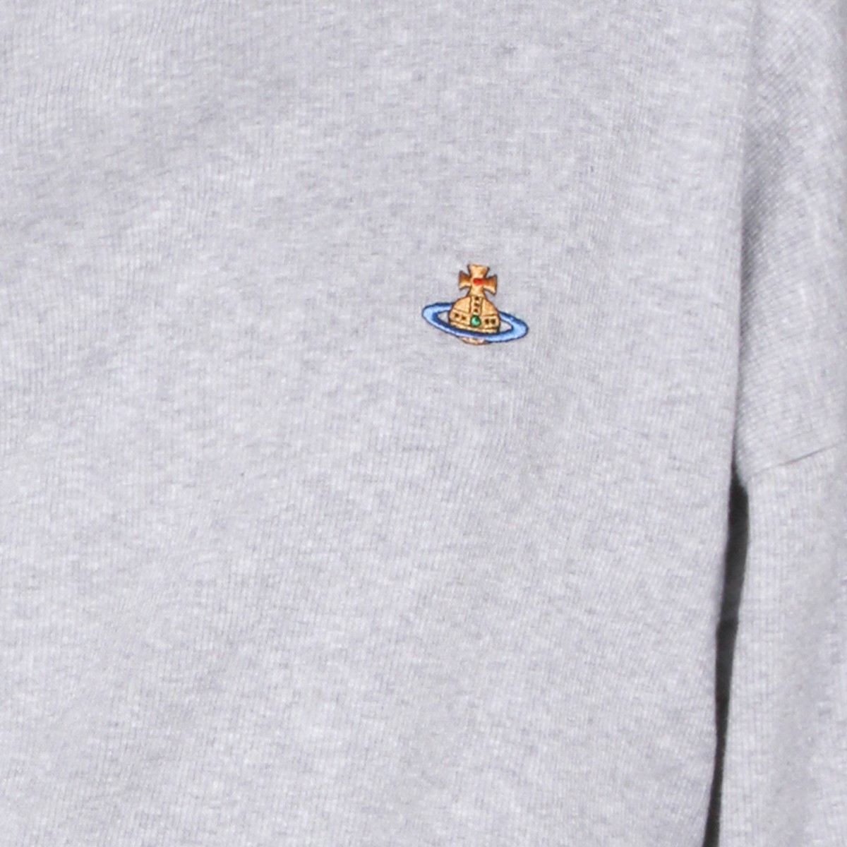 GREY COTTON KNITWEAT