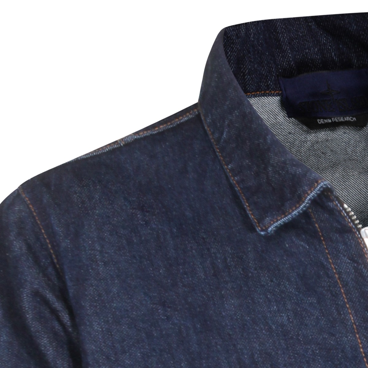 BLUE COTTON DENIM JACKET