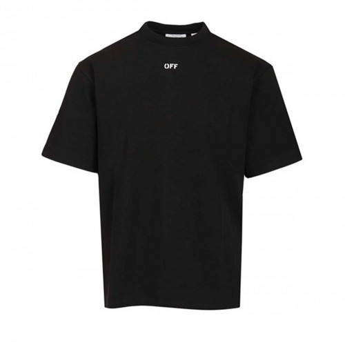 BLACK COTTON T-SHIRT