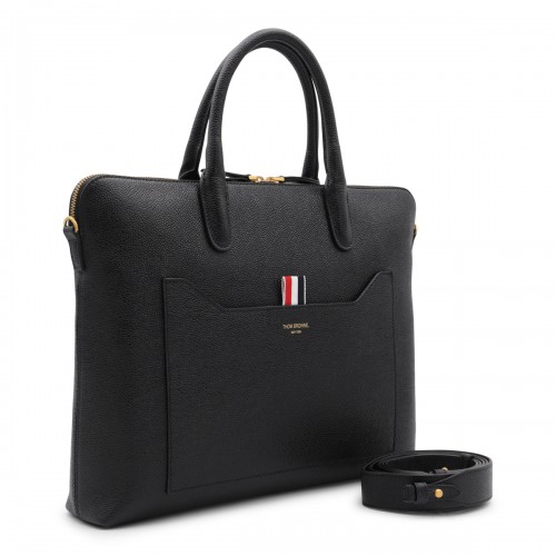 BLACK TOP HANDLE BAG
