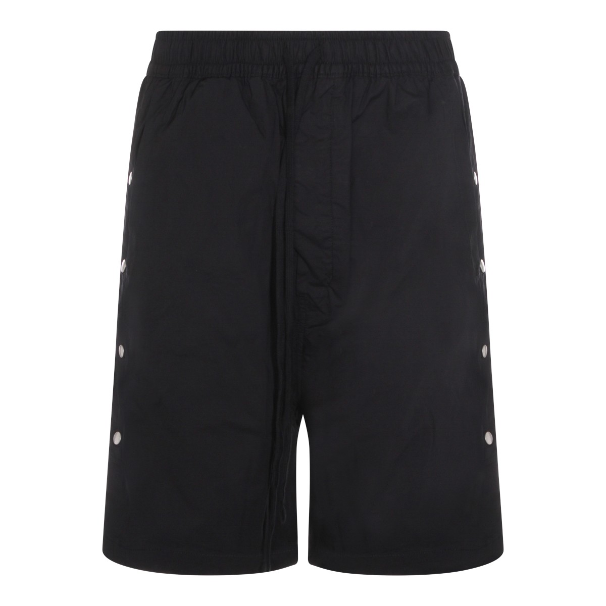BLACK COTTON SHORTS