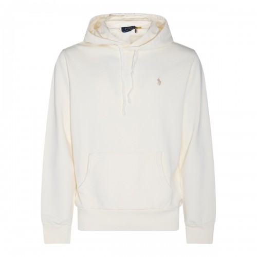 CREAM COTTON SWEATSHIRT