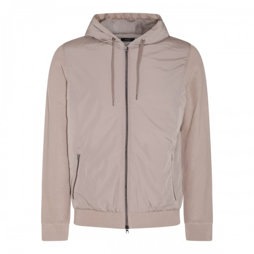 SAND COTTON CASUAL JACKET