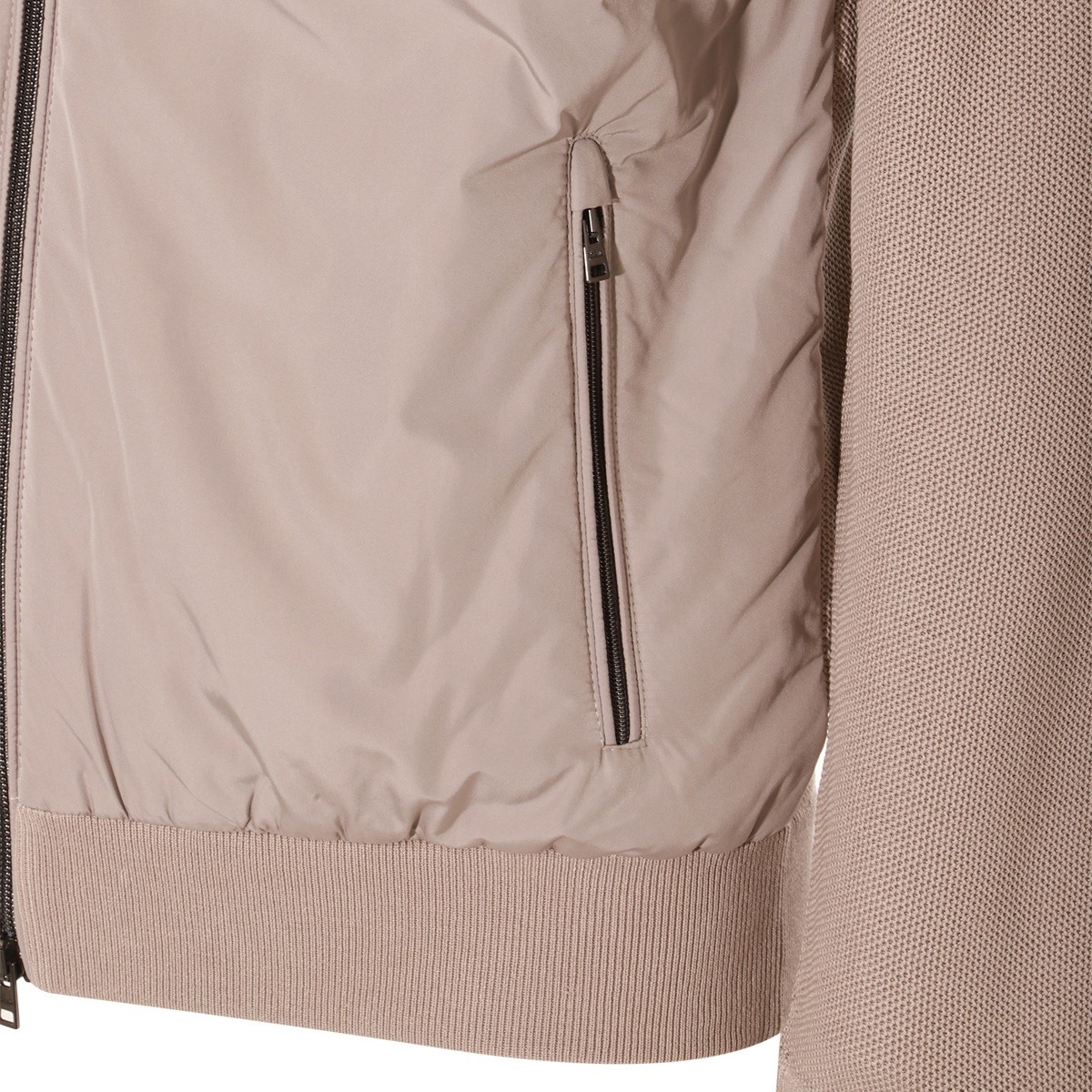 SAND COTTON CASUAL JACKET