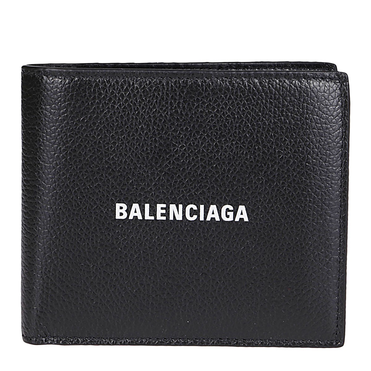 BLACK LEATHER WALLET