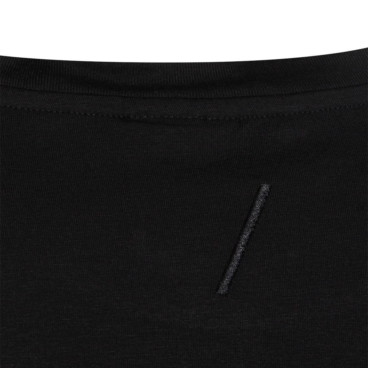 BLACK COTTON T-SHIRT