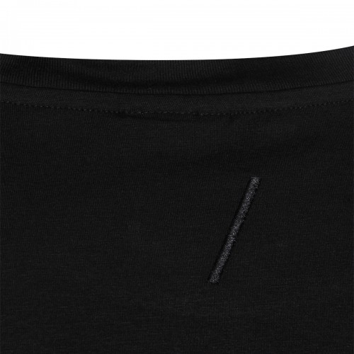 BLACK COTTON T-SHIRT